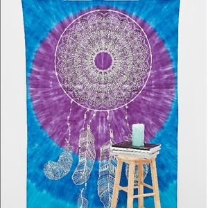 Urban Outfitters Tie Dye Dreamcatcher Tapestry